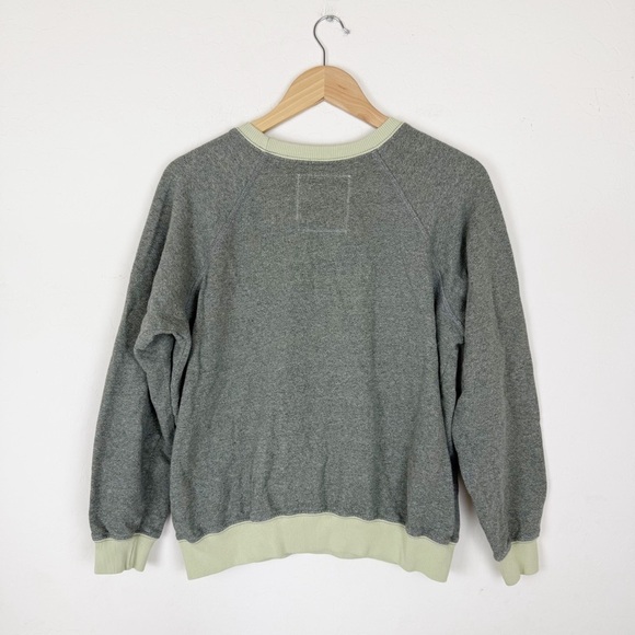 PEOPLE OF LEISURE rolling stones too tough to die sweatshirt in sage gray - Picture 5 of 9